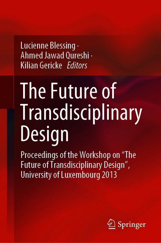 The Future of Transdisciplinary Design - cover
