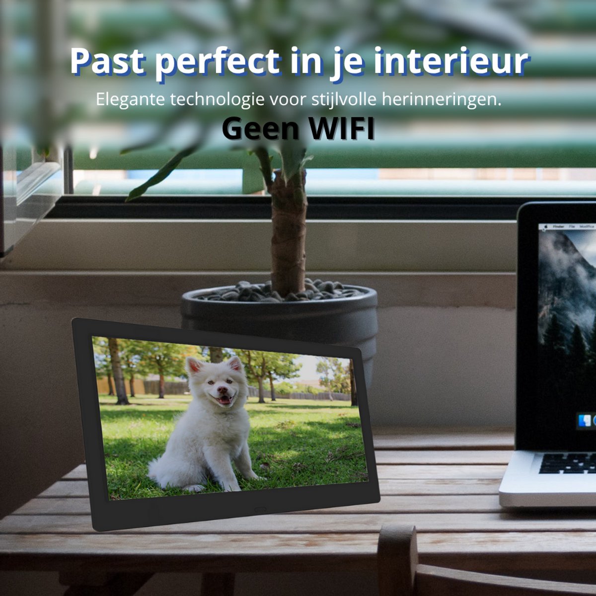 WessView Digitale Fotolijst 10 Inch - 16GB Geheugen - Ultra - afbeelding 2