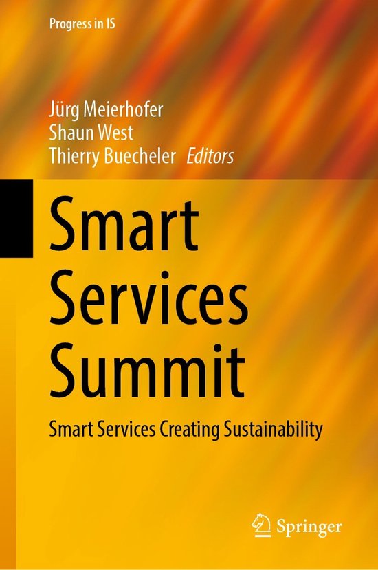 Progress in IS- Smart Services Summit - cover