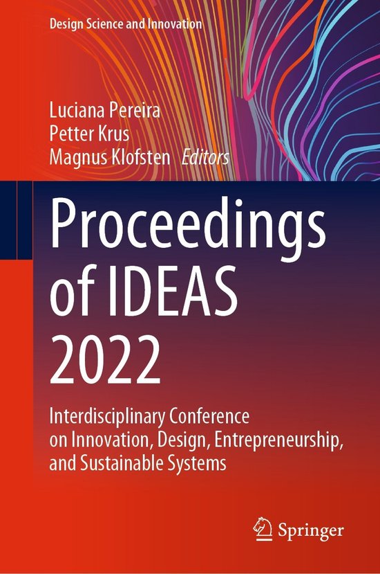 Design Science and Innovation- Proceedings of IDEAS 2022 - cover