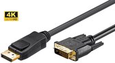 Microconnect DisplayPort - DVI 24+1 M-M 1m Zwart