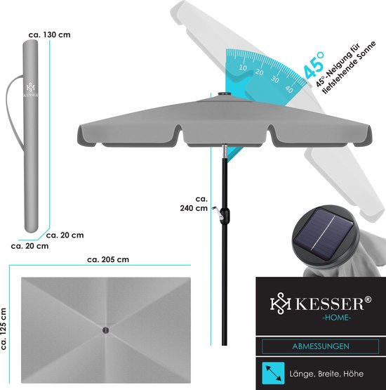 HONWELL Lampes Pour Parasol, Batterie Lumière de Parapluie, 4000K Lumière de patio à piles avec télécommande, éclairage Parasol Pour Terrasse, Jardin, Tente HONWELL Lampes Pour Parasol, Batterie Lumière de Parapluie, 4000K Lumière de patio à piles avec télécommande, éclairage Parasol Pour Terrasse, Jardin, Tente