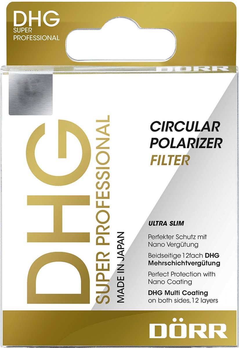 Dörr DHG Circluair Polarisatiefilter Super Protect - 86mm
