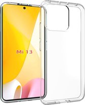 Xiaomi 13 Hoesje - MobyDefend Transparante TPU Gelcase - Volledig Doorzichtig - GSM Hoesje - Telefoonhoesje Geschikt Voor Xiaomi 13