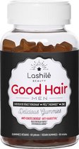 Lashilé Beauty Good Hair Men - Contre la chute des cheveux - Vitamine capillaire - Vitamine B6 - 60 gommes