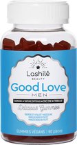 Lashilé Beauty Good Love Men - Libidoverhogende pillen - Libido mannen - Saffraan - Damiana - 60 gummies