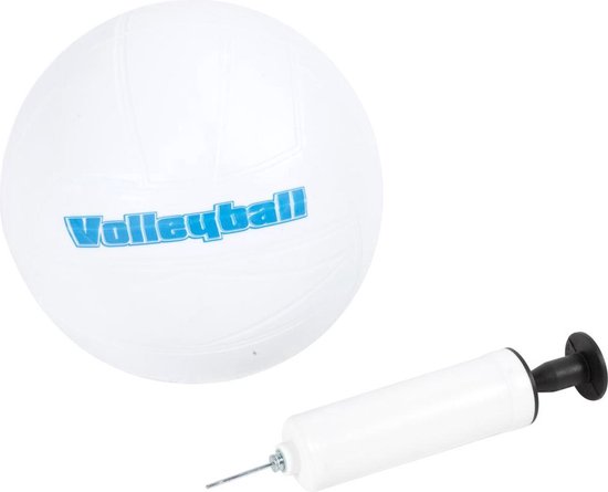 XQMax Volleybal- en Badmintonset - met Verstelbaar Net, 4 Rackets, 2 Shuttles, Bal en Ballenpomp - Draagtas - 600 x 168 cm - XQMax