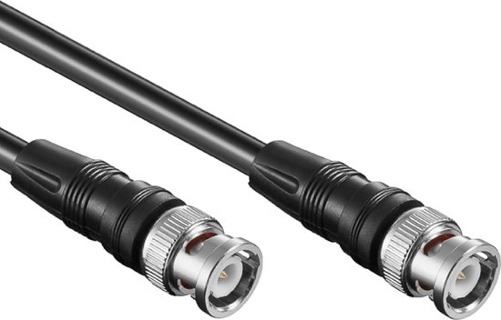 Câble coaxial BNC 6G HD SDI mâle à mâle de haute qualité 50cm - Cablematic