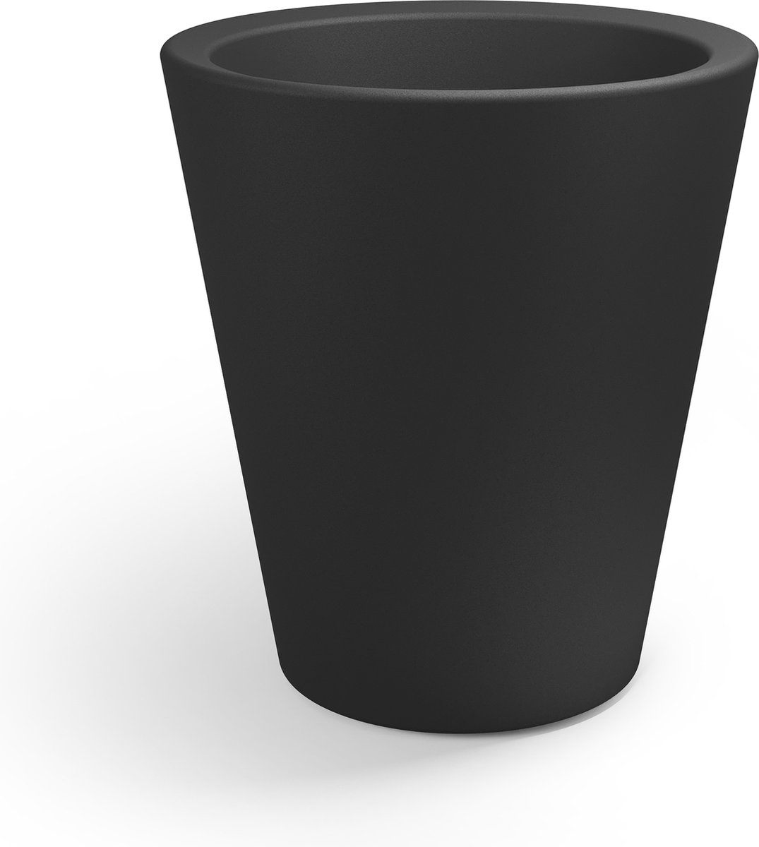 Otium bloempot dubbelwandig Olla 70 cm zwart