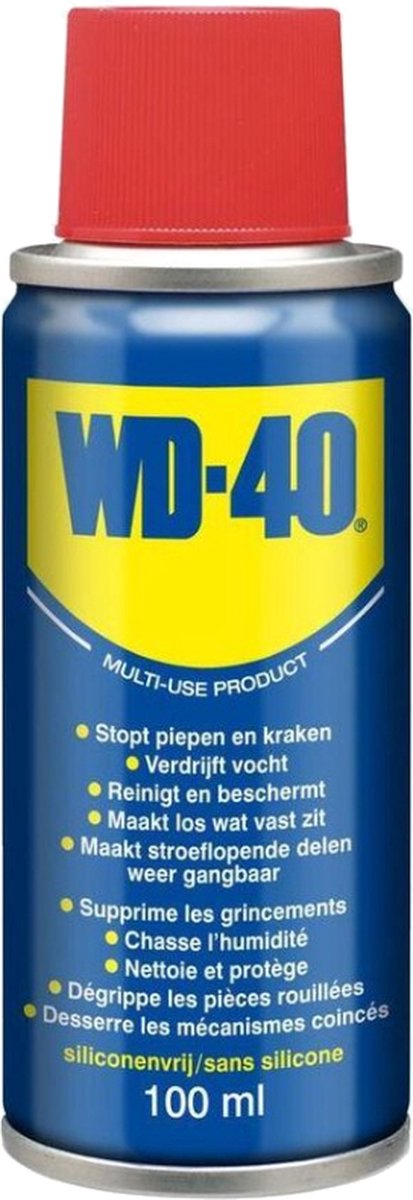 WD-40® Multi-Use Product Classic - 100ml - Multispray - Smeermiddel, Anti-Roest en Anti-Corrosie - WD-40