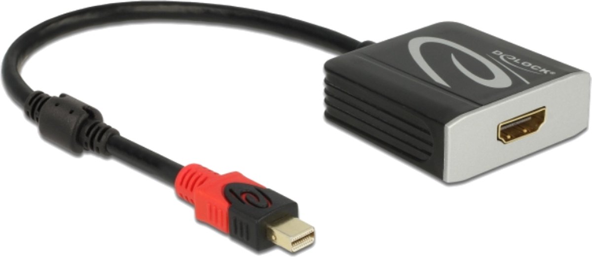 Delock Active mini DisplayPort 1.4 to HDMI Adapter 4K 60 Hz (HDR)