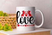 Mok Love Cats - Love Cats - Love Pets - Pets - Only Cats- Huisdier - Kat - Katten - Hond - Honden - Cute - Love Dogs - Valentine