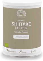 Mattisson - Biologisch Shiitake Poeder - Shiitake Paddenstoelen Supplement - 100 Gram