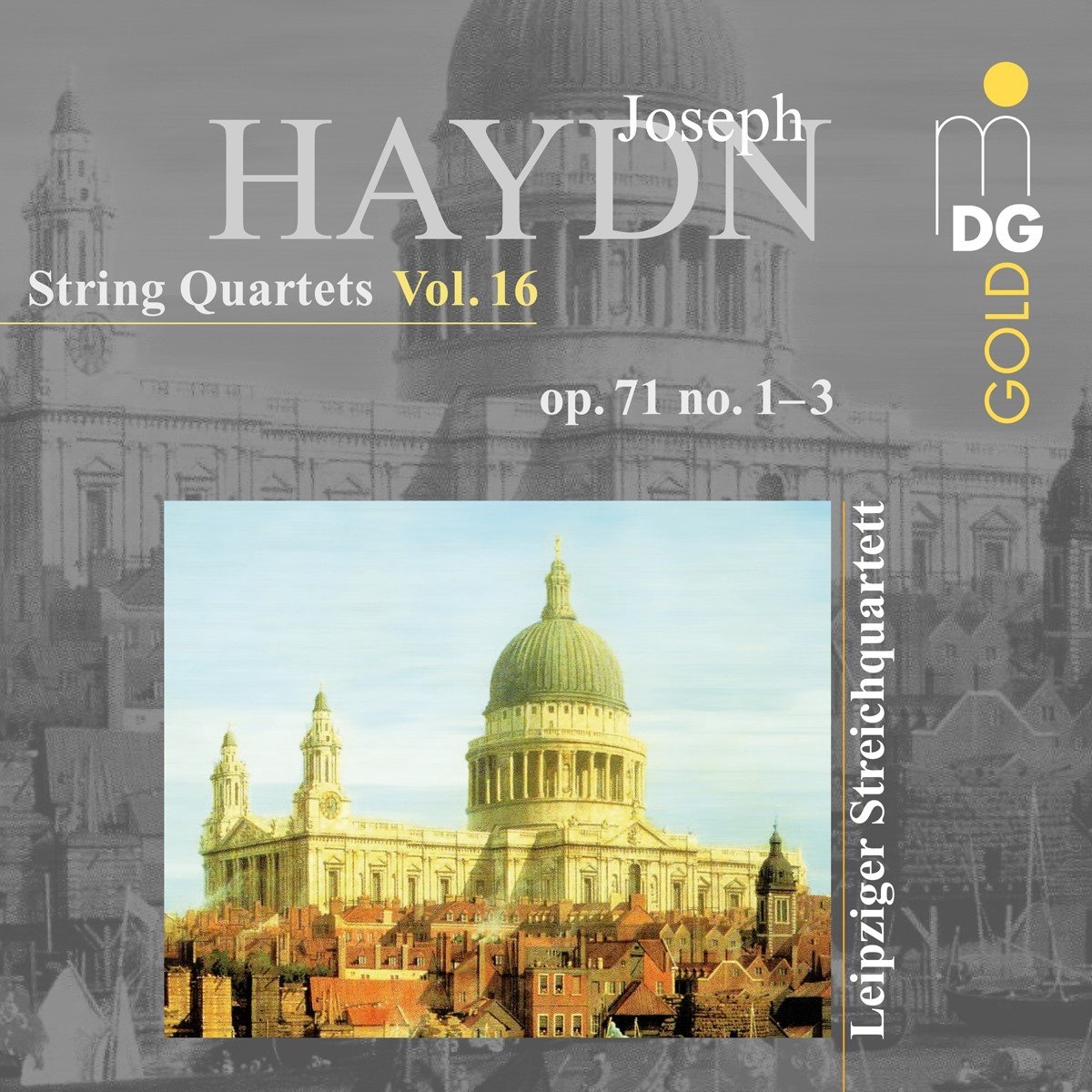 Leipziger Streichquartett - String Quartets Vol. 16 - Op. 71 No. 1 - 3 (CD)