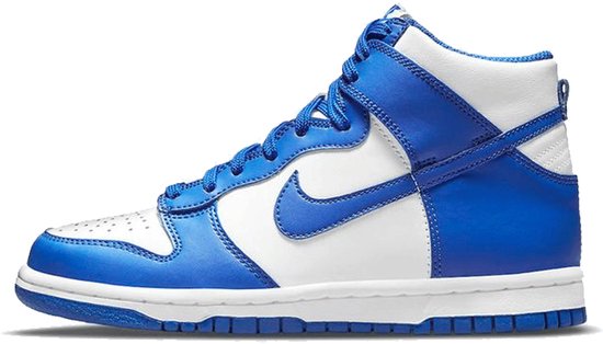 nike dunk high varsity royal blue and white