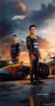Badhanddoek - McLaren Team - Formule 1 - 2023 - 70 x 140 cm -
