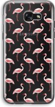 Case Company® - Hoesje geschikt voor Samsung Galaxy A5 (2017) hoesje - Flamingo - Soft Cover Telefoonhoesje - Bescherming aan alle Kanten en Schermrand