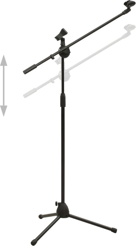 thumbnail: GUITTO Microfoonstatief Met Telefoon/Tablet Houder - Verstelbare Boom Statief Voor Streaming, Podcasten En Opnemen (GMS-04)