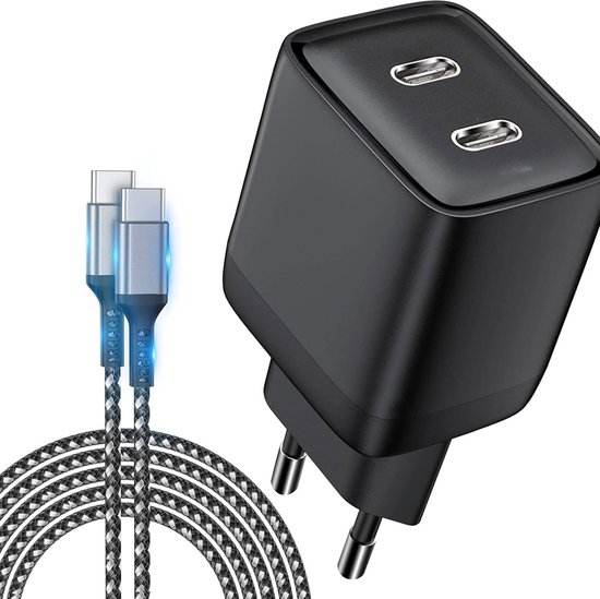15W Chargeur USB Rapide pour Samsung, 2 Paquets Chargeur Portable