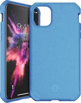 Itskins, Feronia organische harde hoes Geschikt voor Apple iPhone 11 Pro, Blauw