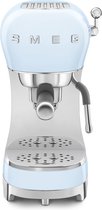 Bol.com SMEG ECF02PBEU - Handmatige espressomachine - Pastelblauw - Stoompijp aanbieding