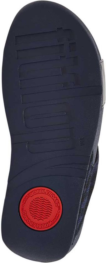FitFlop Lulu Slide - Geo Glitz BLEU - Taille 38