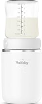 Balooby® Bottle Warmer PRO - Draagbare Baby Flessenwarmer - Wit - 13.200 mAh - Geschikt voor onder anderen Dr. Brown's, AVENT, Pigeon , NUK