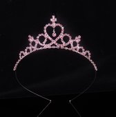 Kristallen Tiara voor meisjes vrouwen,Prinses Kroon Hoofdband,Vlinder Bloem Parel Tiaras,Haaraccessoires voor Bruiloft Proms Verkiezingen Bruid Kostuum Verjaardag Kerstmis Cosplay Feest Geschenken