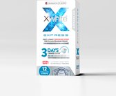 Xwhite ® - Express Professional teeth whitening PAP strips - Professionele strips voor het bleken van tanden - zonder waterstofperoxide - Express 12 strips 3 daagse kuur