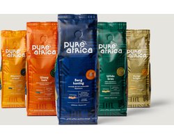 Pure Africa - proefpakket koffiebonen 5 x 750 gram