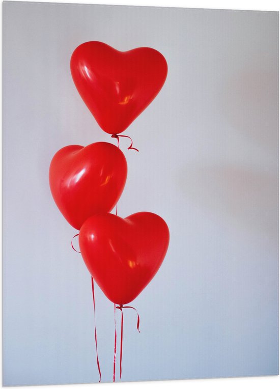 Rood Roze Hart Ballonnen 12pcs, Donkerrood Goud Roze Liefde Hart