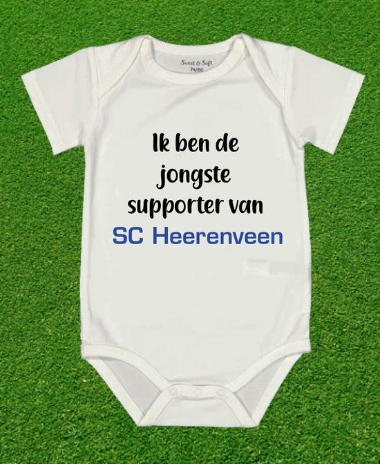 Rompertje jongste supporter van sc Heerenveen bol