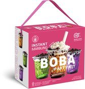 Bubble Tea Starters Kit - Maak nu uw eigen Bubble Tea - 6 bereidingen verschillende smaken! De Thee Sensatie van 2024 en het perfecte cadeau! Bekijk de Video