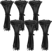 Polyamide kabelbinders, tie rips, zwarte kabelbinders, 200x3,6 mm / 600 stuks