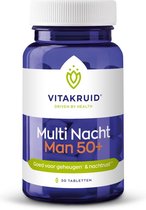 Vitakruid - Multi nacht man 50+ - 30 Tabletten