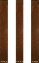 Belissa Graskanten - Cortenstaal - 118 x 13 cm