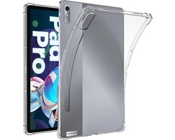 Tablethoes geschikt voor Lenovo Tab P11 Pro Gen 2 Hoesje - TPU Back Cover - Transparant