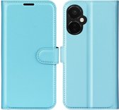 Coverup Hoesje - Geschikt voor OnePlus Nord CE 3 Lite 5G Hoesje - Coverup Book Case - Lichtblauw