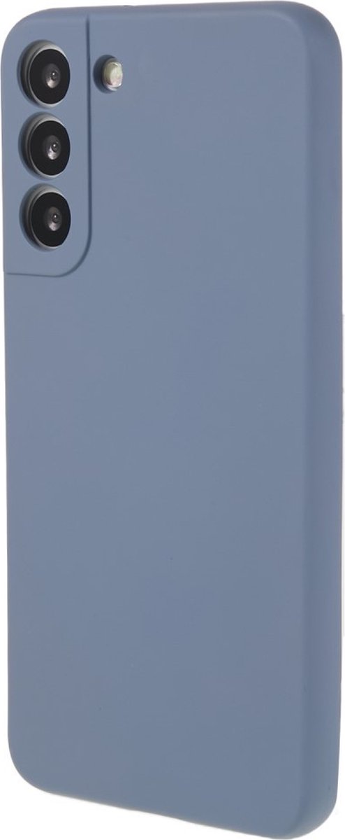 Coverup Hoesje - Geschikt voor Samsung Galaxy S21 FE Hoesje - Coverup Colour TPU Back Cover - Slate Grey