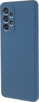 Coverup Colour TPU Back Cover - Geschikt voor Samsung Galaxy A53 Hoesje - Metallic Blue