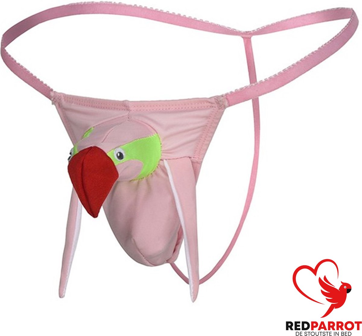 Goedkoopste Flamingo mannen string | Grappig cadeau | Heren slip Kado | Jockstrapp | Penis vak | Snavel | Cosplay | Animatie
