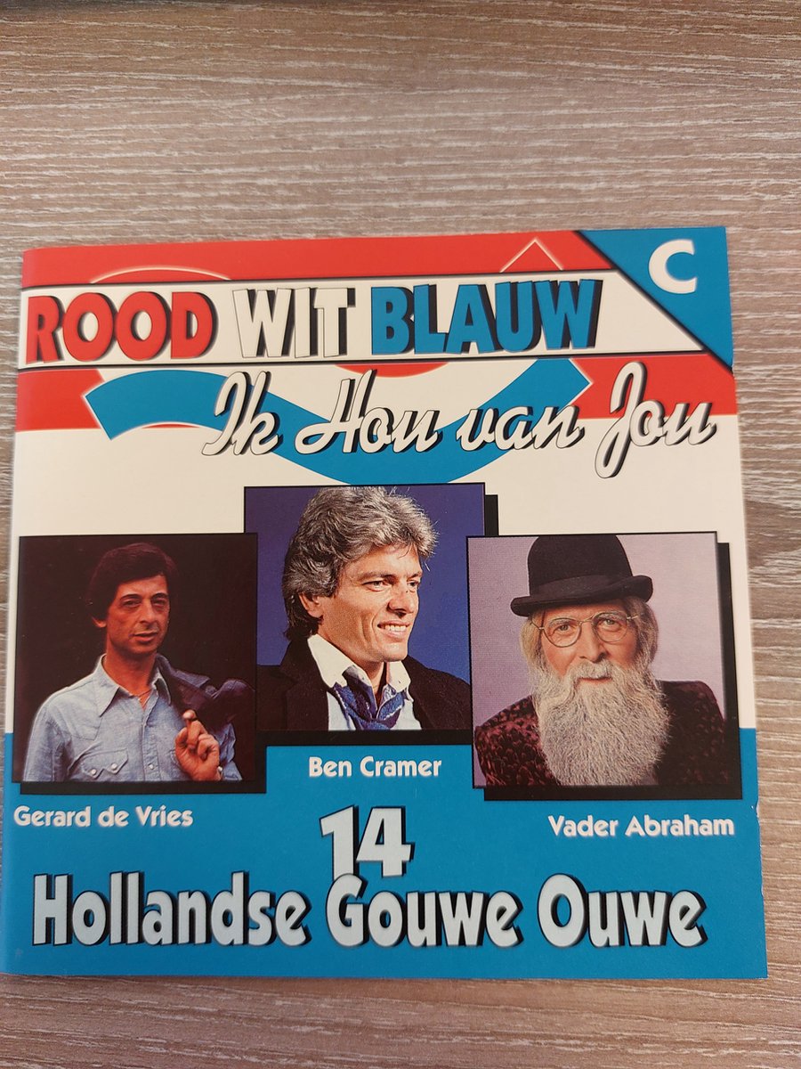 Rood Wit Blauw Ik hou van Jou C