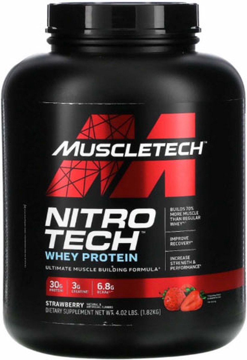 Goedkoopste Nitro Tech Performance 1800gr Aardbei