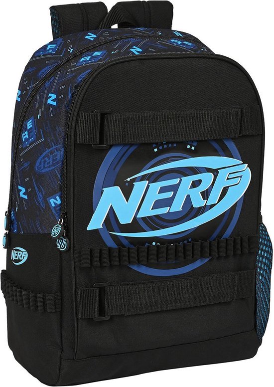 Sac à dos scolaire Nerf Boost Zwart (31 x 44 x 17 cm)