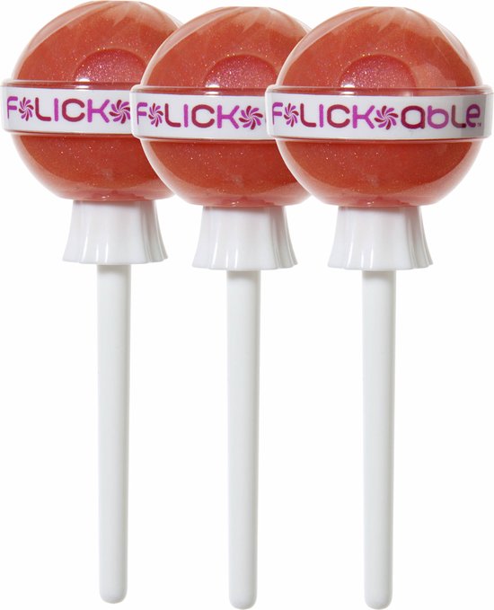Flickable Luxe Lip Gloss Pop Citrus How We Do It 03 set van 3