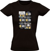 Je leven flits voorbij - Computer Verslaafd Dames T-shirt - Game - Gamer