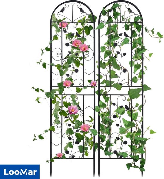 Shepherd Haken Tuin Planter Stakes Uitschuifbare Hangers Premium Metalen 92,5 cm Heavy Duty Roestbestendige Haken voor Bruiloften Plantenmanden Zonneverlichting Lantaarn Vogel (4 Packs Uitschuifbare