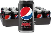Pepsi Cola max 33 cl par canette, barquette 24 canettes
