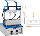 Bol.com Royal Catering Waffeleisen für Eiswaffeln - 100 - 120 Wafels/h - 74 x 124 mm - Royal Catering aanbieding