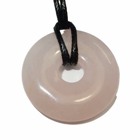 Rozenkwarts Donut Hanger - Shanna's Gems and more